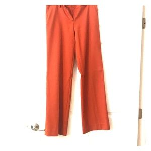 Burnt orange slacks
